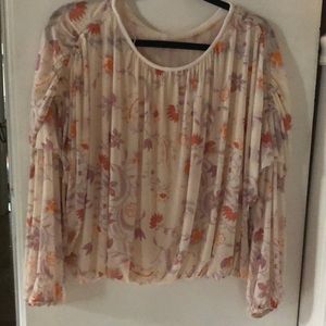 Free people boho top.